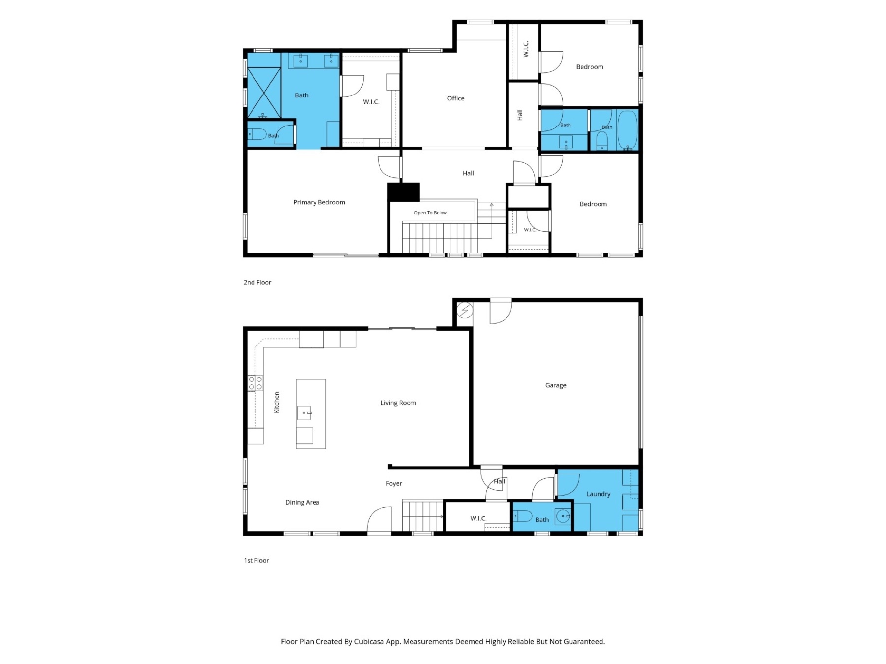 Floor plan for both levels of the Altair at 31534 N. 24th Drive